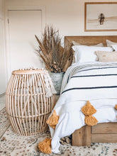Load image into Gallery viewer, Marrakesh Pom Pom Throw Blanket