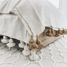 Load image into Gallery viewer, Atlas Pom Pom Throw Blanket