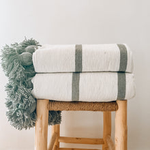 Load image into Gallery viewer, Larache Pom Pom Throw Blanket